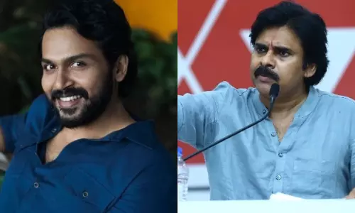 Tirupati laddu remark: Pawan Kalyan appreciates actor Karthis apology Tirupati laddu remark: Pawan Kalyan appreciates actor Karthis apology