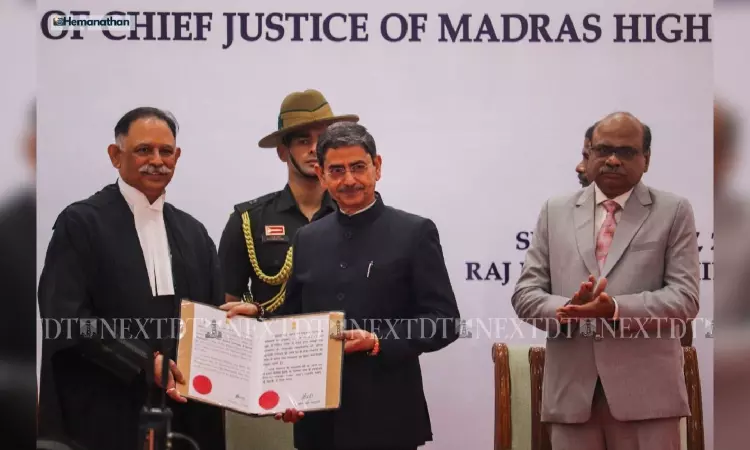 Justice KR Shriram, specialist in maritime law, takes oath as 34th CJ of Madras High Court Justice KR Shriram, specialist in maritime law, takes oath as 34th CJ of Madras High Court
