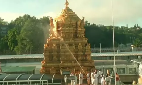 Tirumala temple performs traditional cleaning ritual in view of annual brahmotsavams