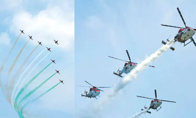IAF air show rehearsal: When subsonic speeds whooshed on Chennai skies