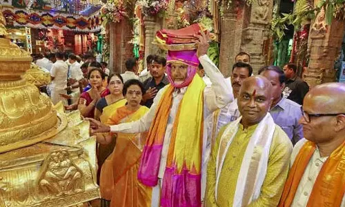 Andhra CM Chandrababu Naidu inaugurates centralised kitchen in Tirumala