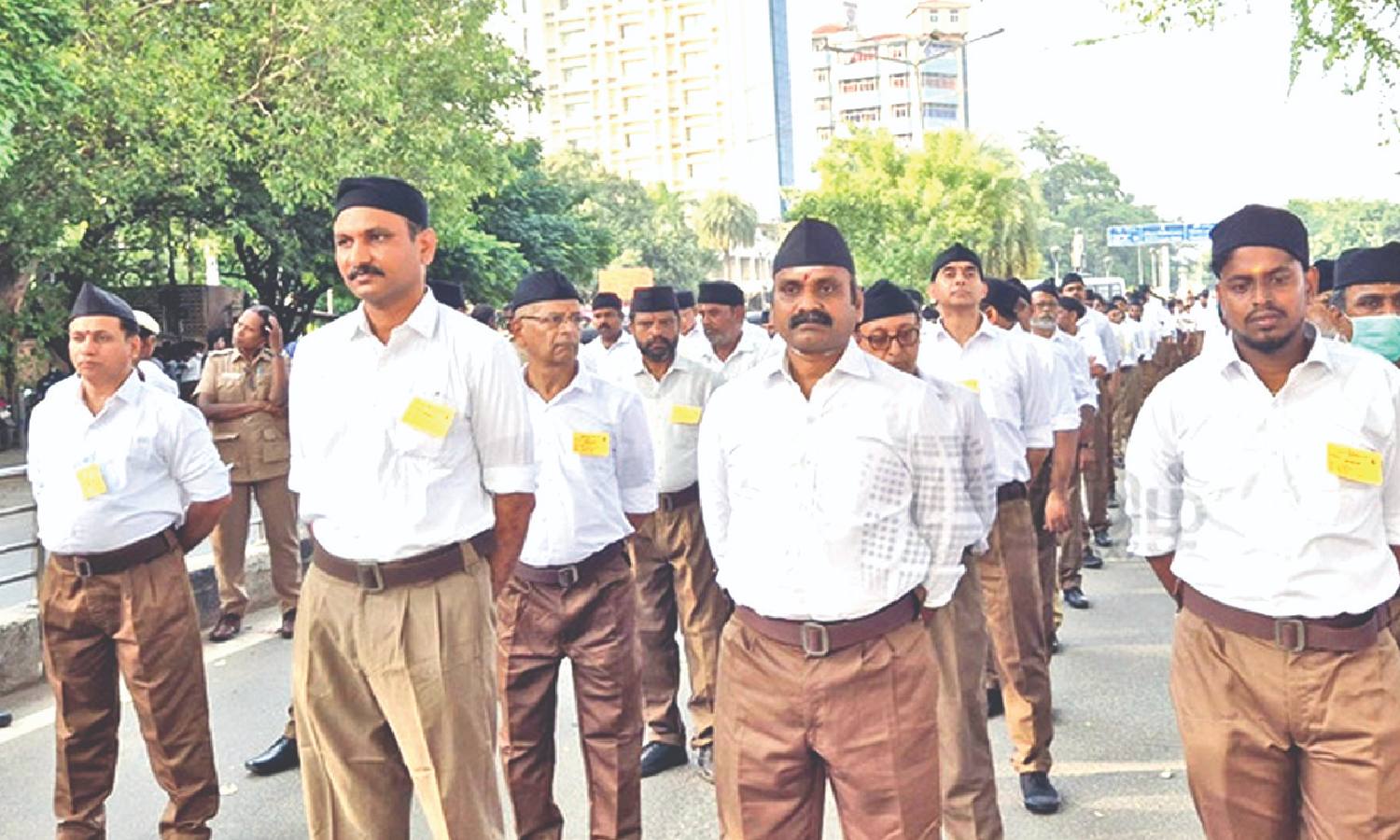 RSS march passes peacefully across 56 locations in Tamil Nadu