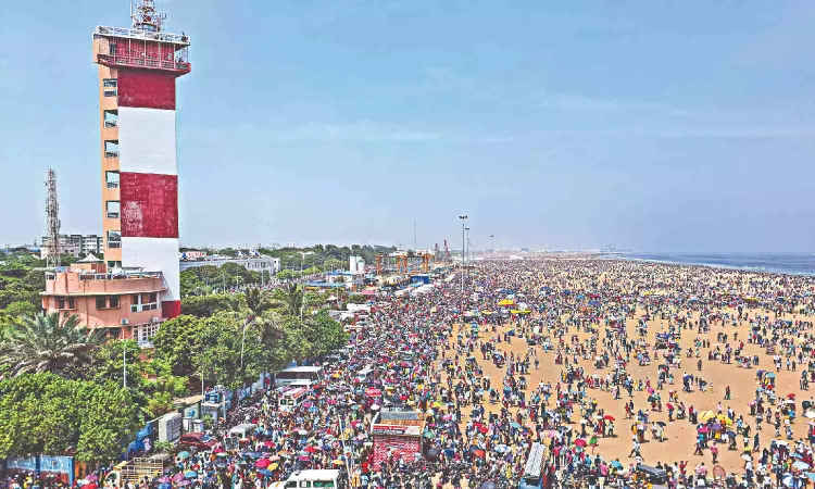 Chennais Lighthouse–Island Grounds stretch set for Rs 10 crore Marina heritage makeover Chennais Lighthouse–Island Grounds stretch set for Rs 10 crore Marina heritage makeover
