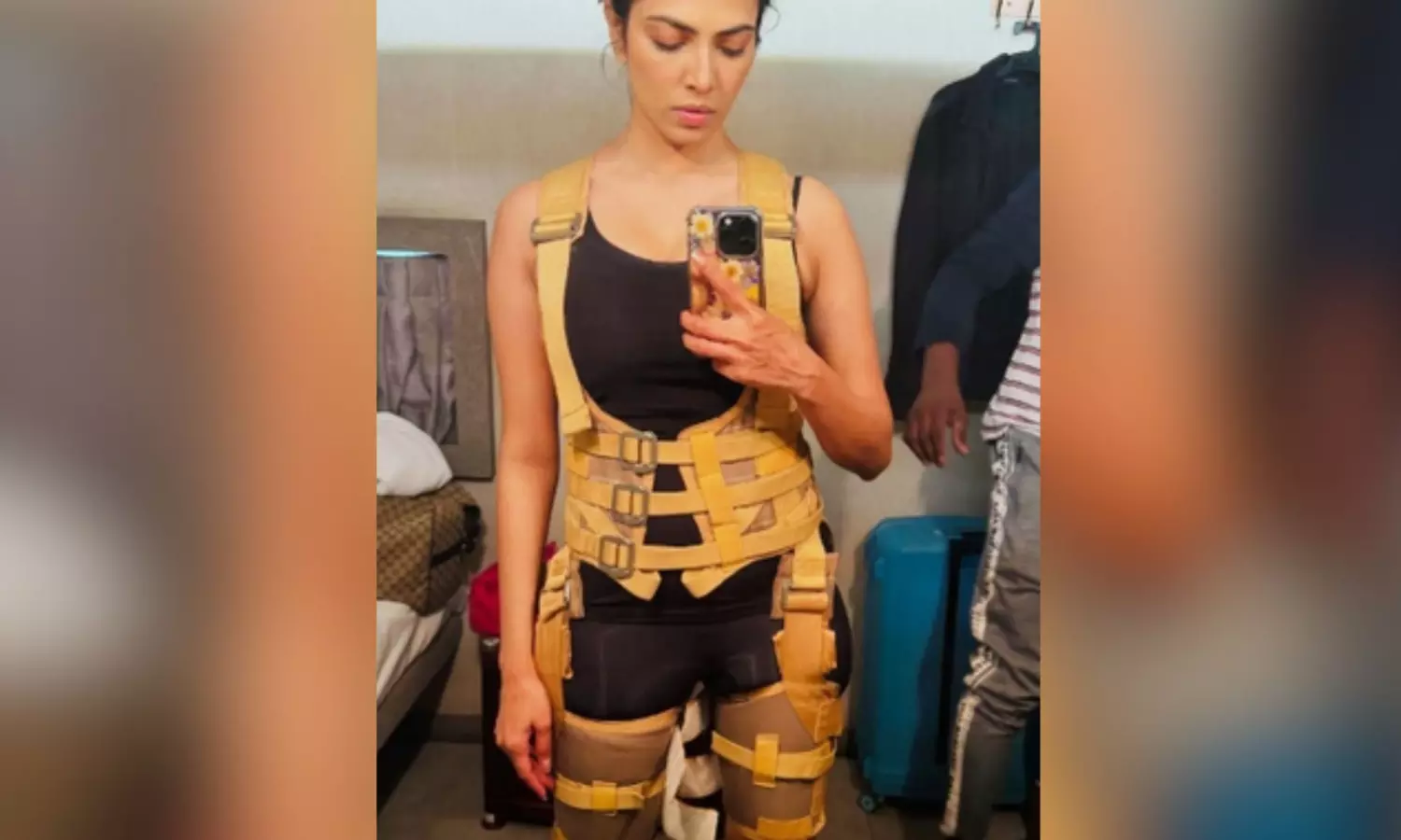 Malavika Mohanan shares a glimpse of her ‘challenging’ shoot prep Malavika Mohanan shares a glimpse of her ‘challenging’ shoot prep