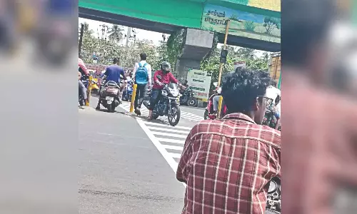 Chennai Citizen Connect: Commuters demand to repair faulty signal on NH in Tambaram