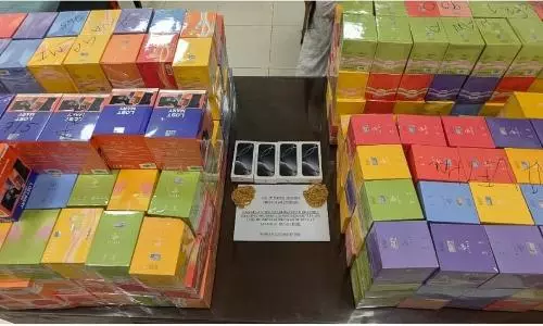 Gold, e-cigarettes and electronics seized in Chennai airport