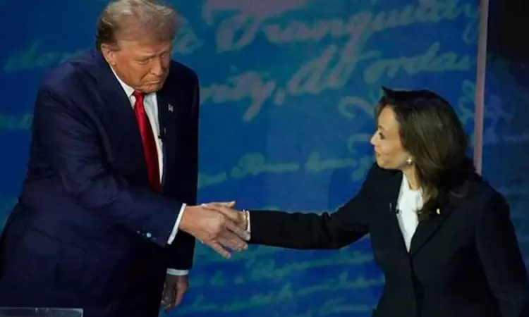 Trump, Harris keep campaigning after Milton hits Florida Trump, Harris keep campaigning after Milton hits Florida