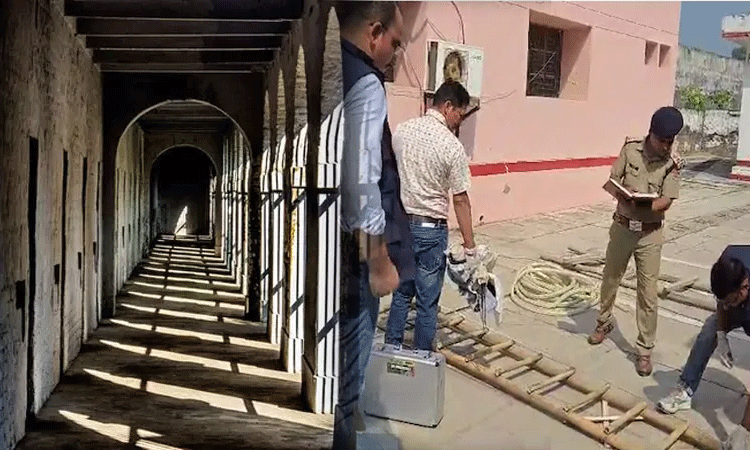 Two notorious criminals escape from Haridwar jail, 6 prison personnel suspended