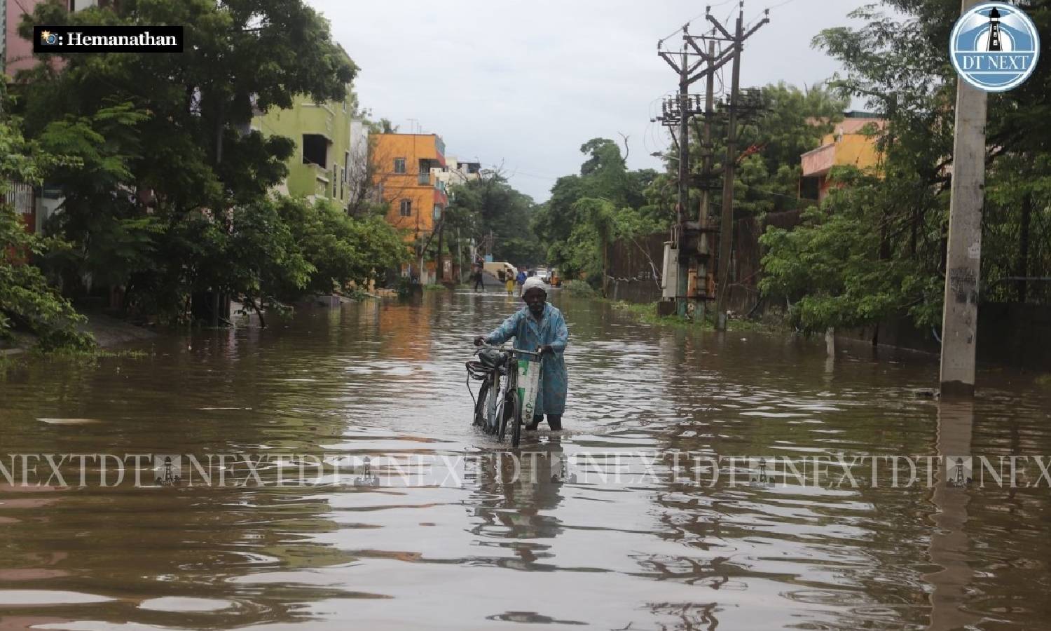Orange alert in Chennai, neighbourhood on Oct 17; TN gets 94% of October quantum in 16 days Orange alert in Chennai, neighbourhood on Oct 17; TN gets 94% of October quantum in 16 days