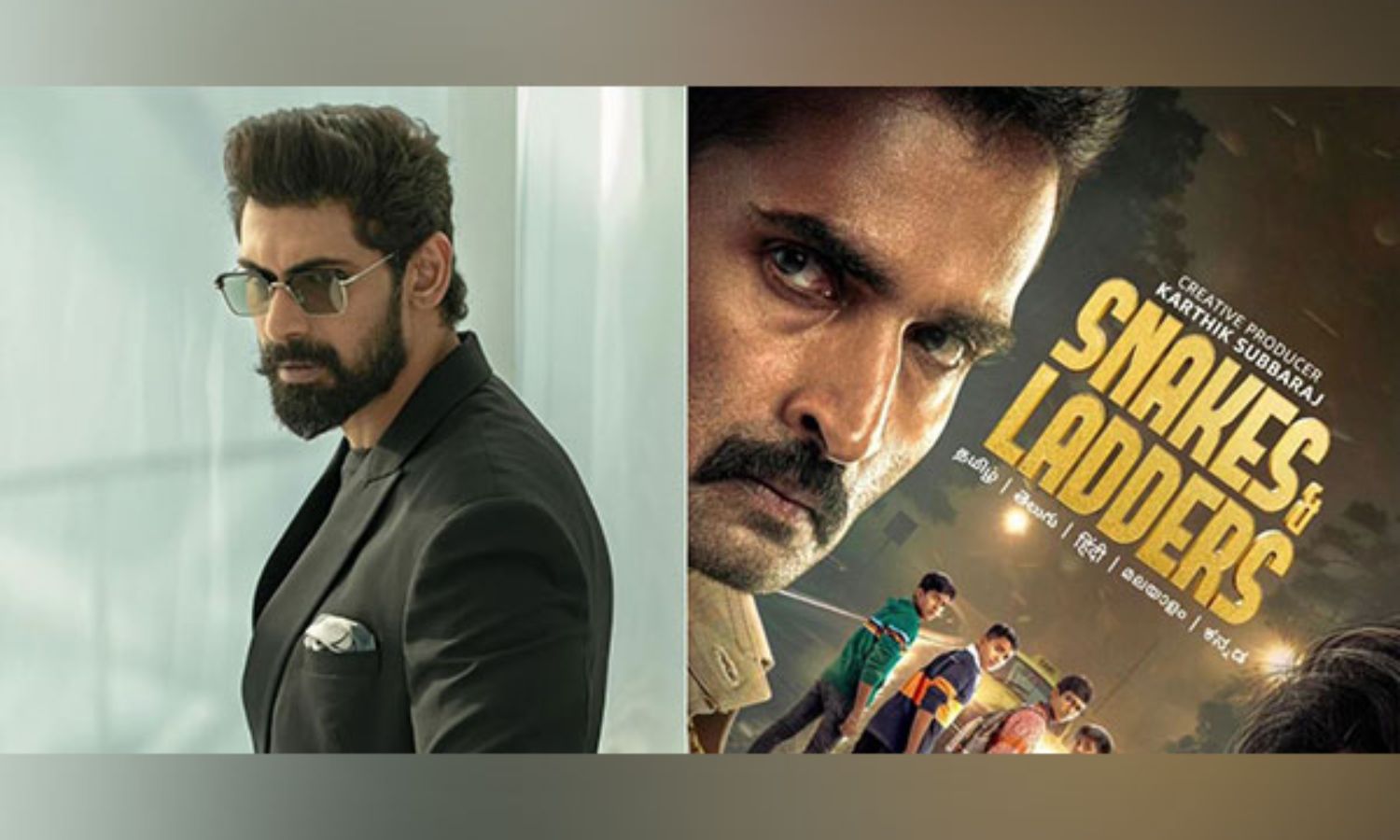 Rana unveils Telugu trailer of Snakes & Ladders