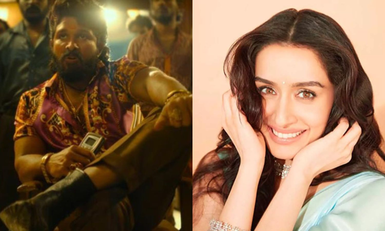 Shraddha Kapoor likely to shake a leg with Allu Arjun in Pushpa 2 Shraddha Kapoor likely to shake a leg with Allu Arjun in Pushpa 2