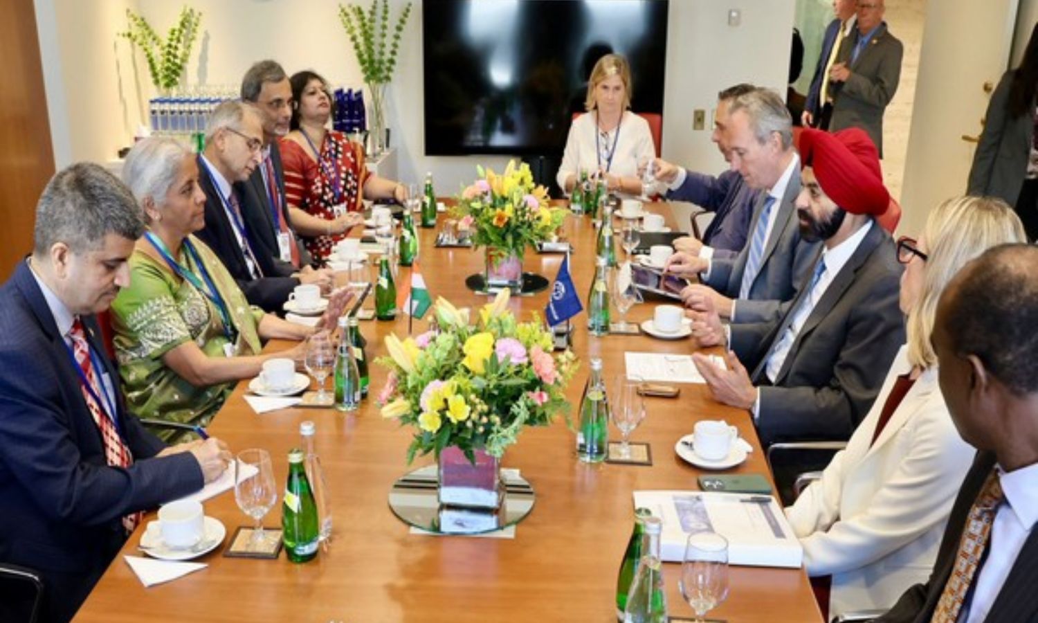 FM Sitharaman, World Bank President discuss issues related to private capital participation in Global Public Goods