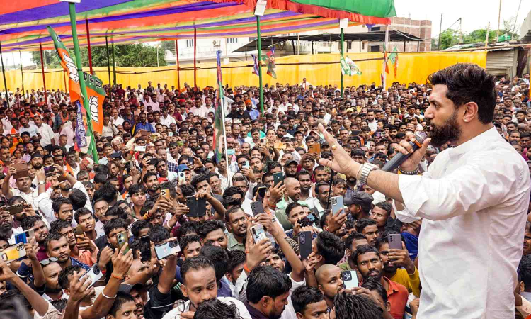 NDA known for development, JMM-led alliance for corruption: Chirag Paswan NDA known for development, JMM-led alliance for corruption: Chirag Paswan