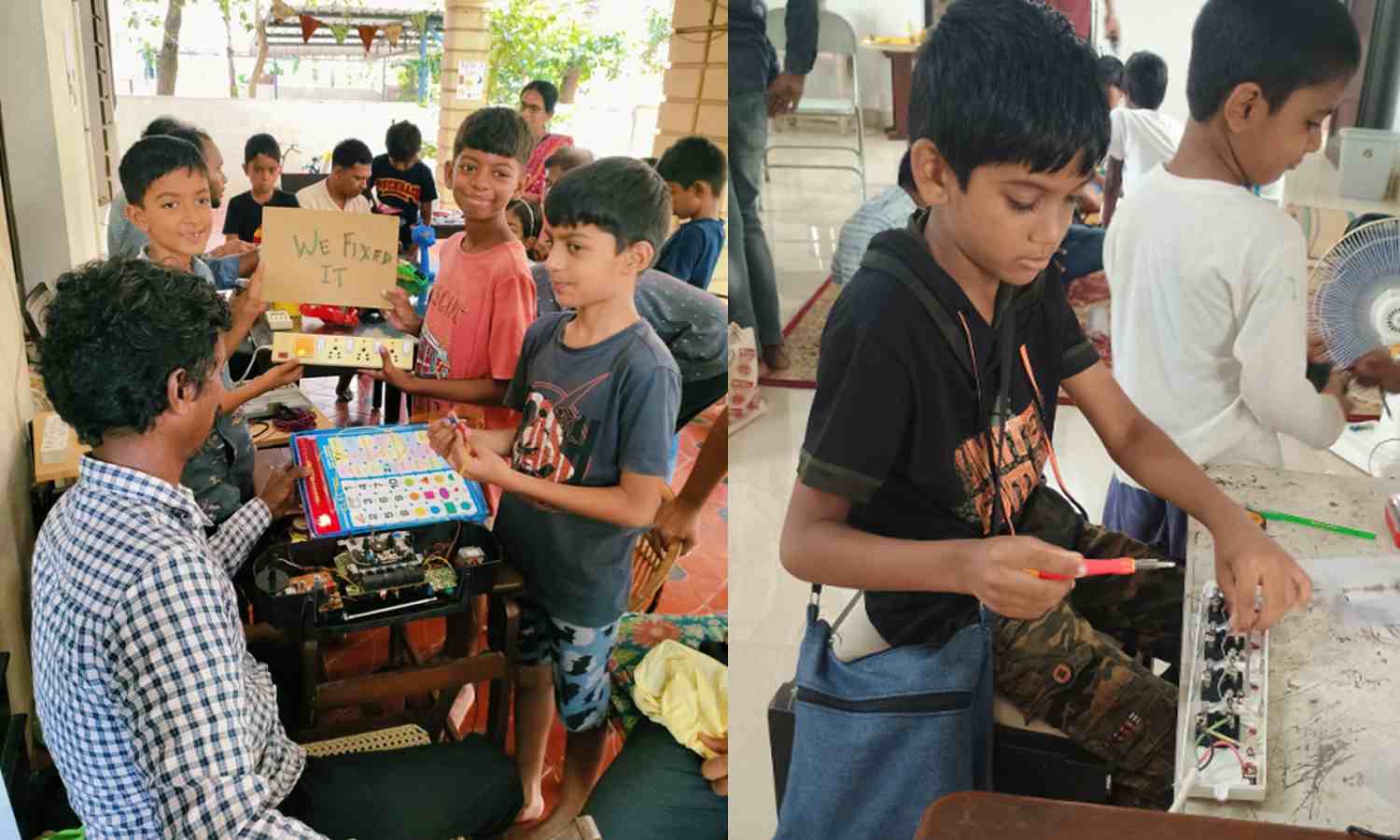 Chennais new repair cafe initiative teaches children to fix, not discard