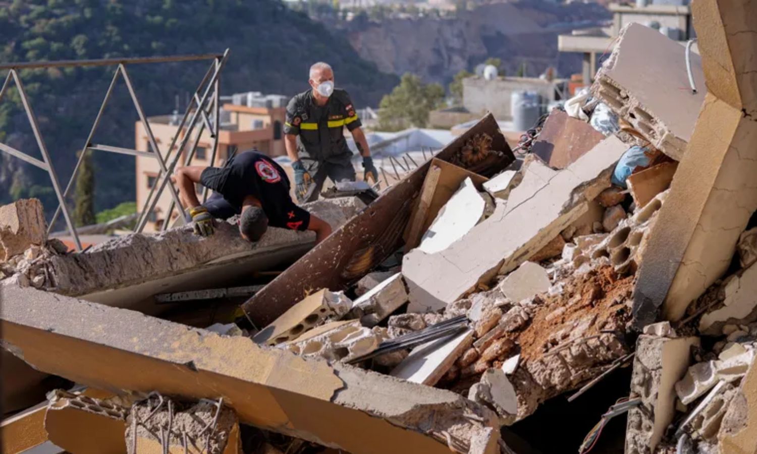 Middle East latest: Rescue workers pull 30 bodies from apartments in Lebanon after Israeli strike