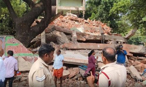 Portion of unused MMC hostel at Broadway collapses during demolition, three passersby hurt