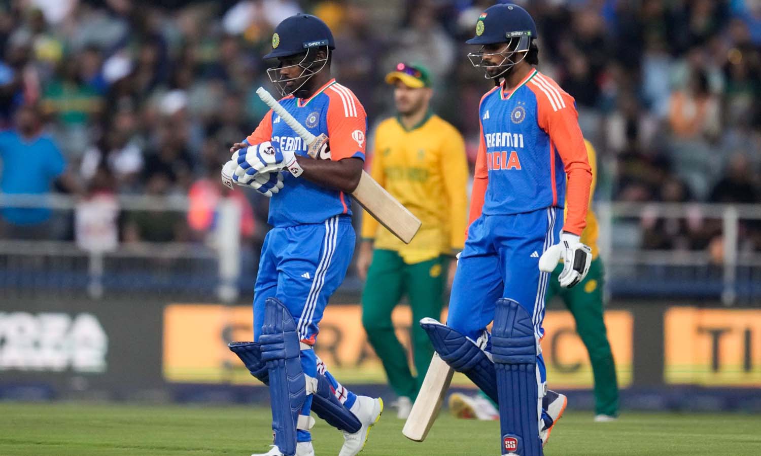 Brilliant Samson, magnificent Tilak score tons, India post mammoth 283/1