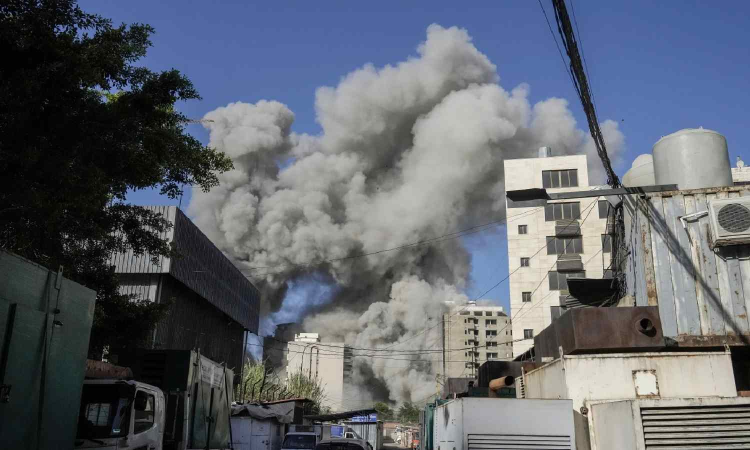 Israeli strikes kill 12 in Gaza as arrests made over flares fired at Netanyahus home Israeli strikes kill 12 in Gaza as arrests made over flares fired at Netanyahus home