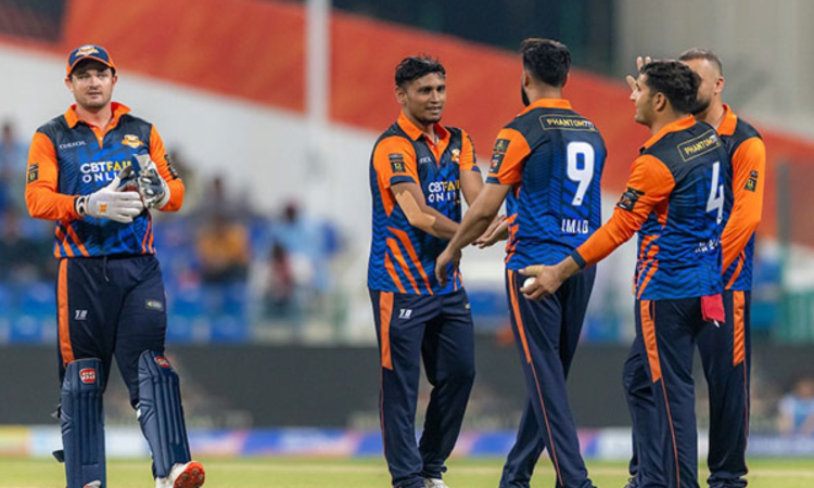 Abu Dhabi T10: Morrisville Samp Army continue winning run, beat Delhi Bulls Abu Dhabi T10: Morrisville Samp Army continue winning run, beat Delhi Bulls