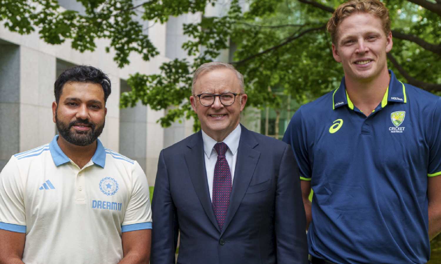 Indian cricket team calls on Aus PM