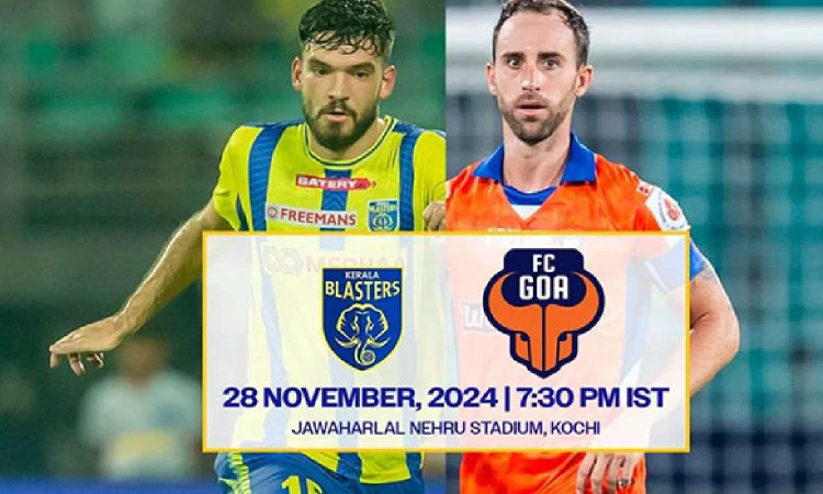 ISL: Kerala Blasters FC look to build momentum against in-form FC Goa ISL: Kerala Blasters FC look to build momentum against in-form FC Goa