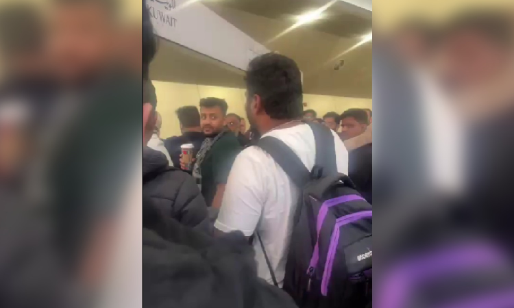 Indian fliers stranded at Kuwait airport for over 12 hours without food Indian fliers stranded at Kuwait airport for over 12 hours without food
