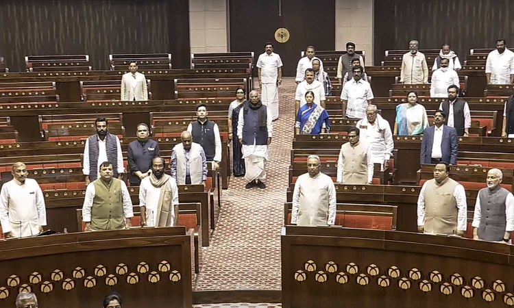 Rajya Sabha adjourns for the day as oppn raises Adani bribery, other issues