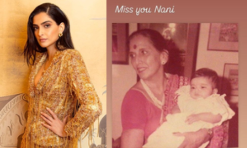 Sonam Kapoor cherishes old memories with her Nani in a rare throwback pic