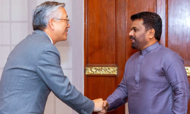 Sri Lanka President meets top US diplomat Donald Lu Sri Lanka President meets top US diplomat Donald Lu