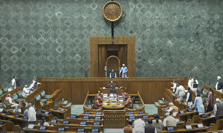 Opposition protests disrupt Lok Sabha proceedings; House adjourns for day