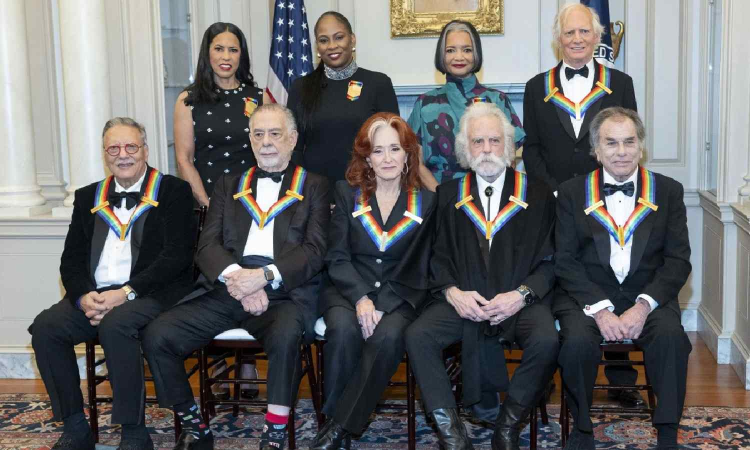Kennedy Center honours Coppola, the Grateful Dead, Raitt, Sandoval and The Apollo Kennedy Center honours Coppola, the Grateful Dead, Raitt, Sandoval and The Apollo
