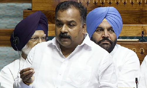 Congress Manickam Tagore moves adjournment motion in LS for cancellation of Madurai Tungsten mining project