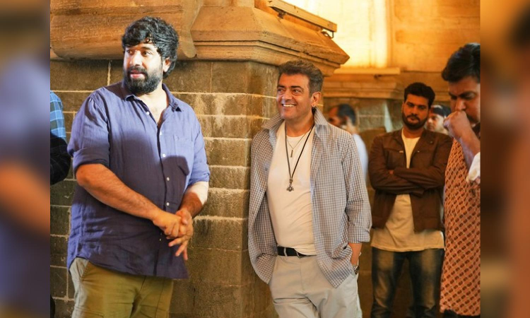 Actor Ajith Kumar wraps up shoot for Good Bad Ugly Actor Ajith Kumar wraps up shoot for Good Bad Ugly
