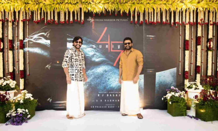Amaran fame editor to handle cuts in Suriya 45 Amaran fame editor to handle cuts in Suriya 45