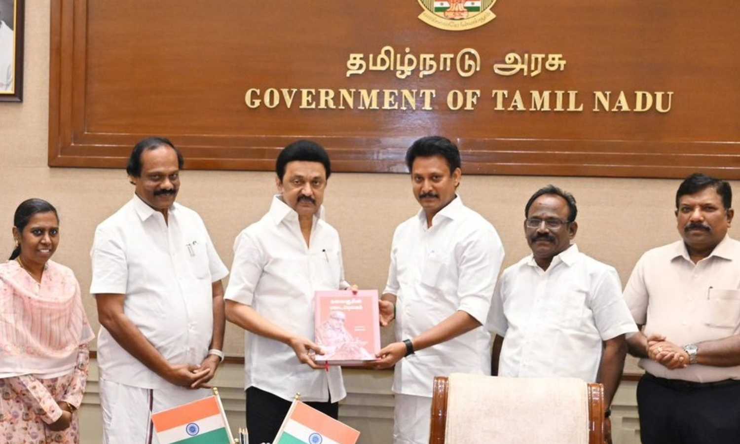 CM Stalin releases Kalaignarin Padaipulagam
