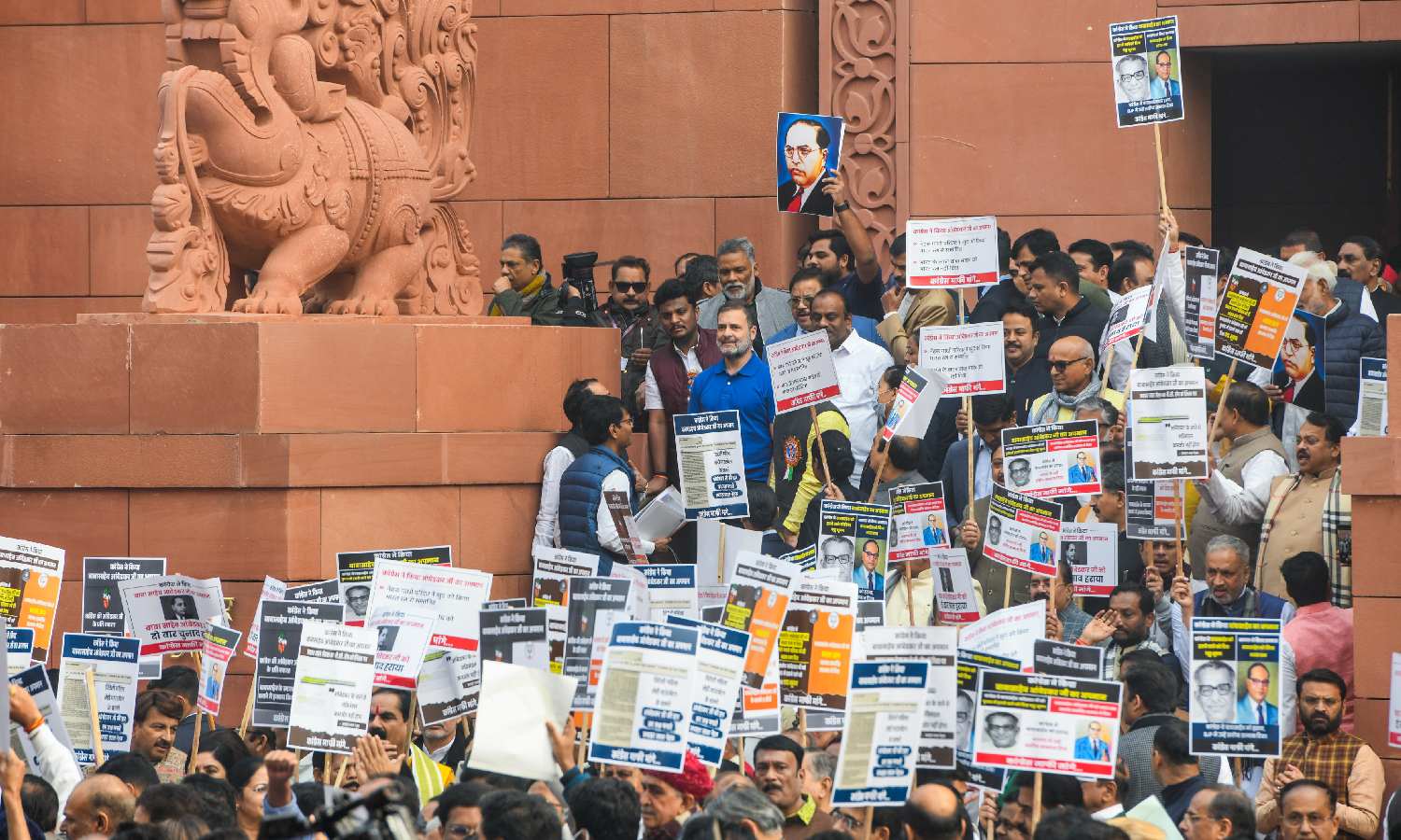 BJP indulging in distraction, Shah must resign for insulting Ambedkar: Cong BJP indulging in distraction, Shah must resign for insulting Ambedkar: Cong