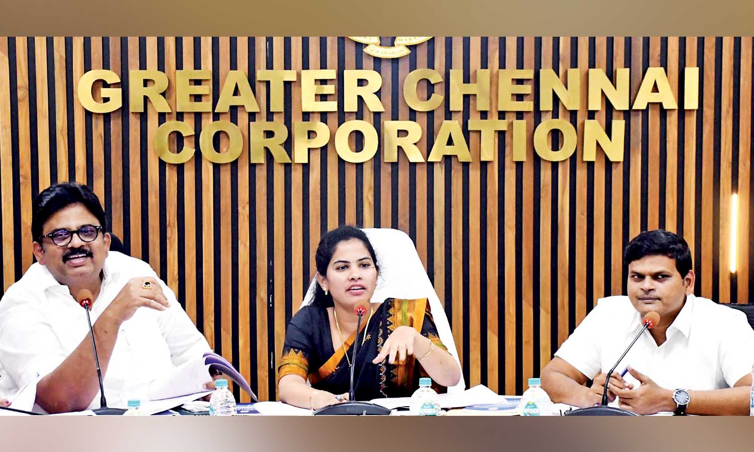 Mayor Priya chairs Chennai Corporation review meet, discusses development works of cemeteries
