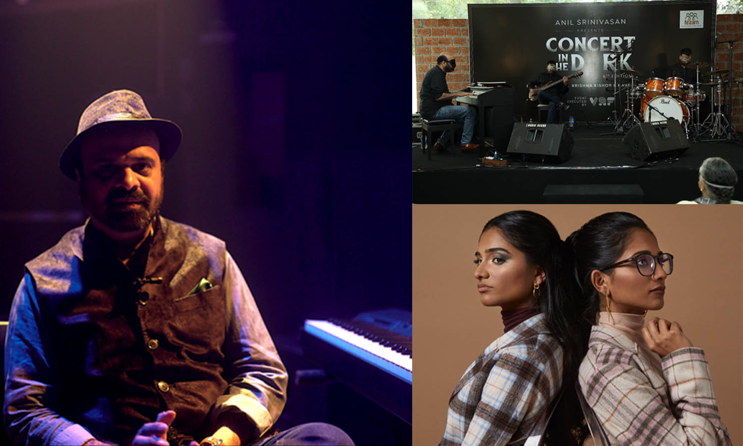 Blindfolded performers, immersive music highlight ‘Concert in the Dark’ for noble cause