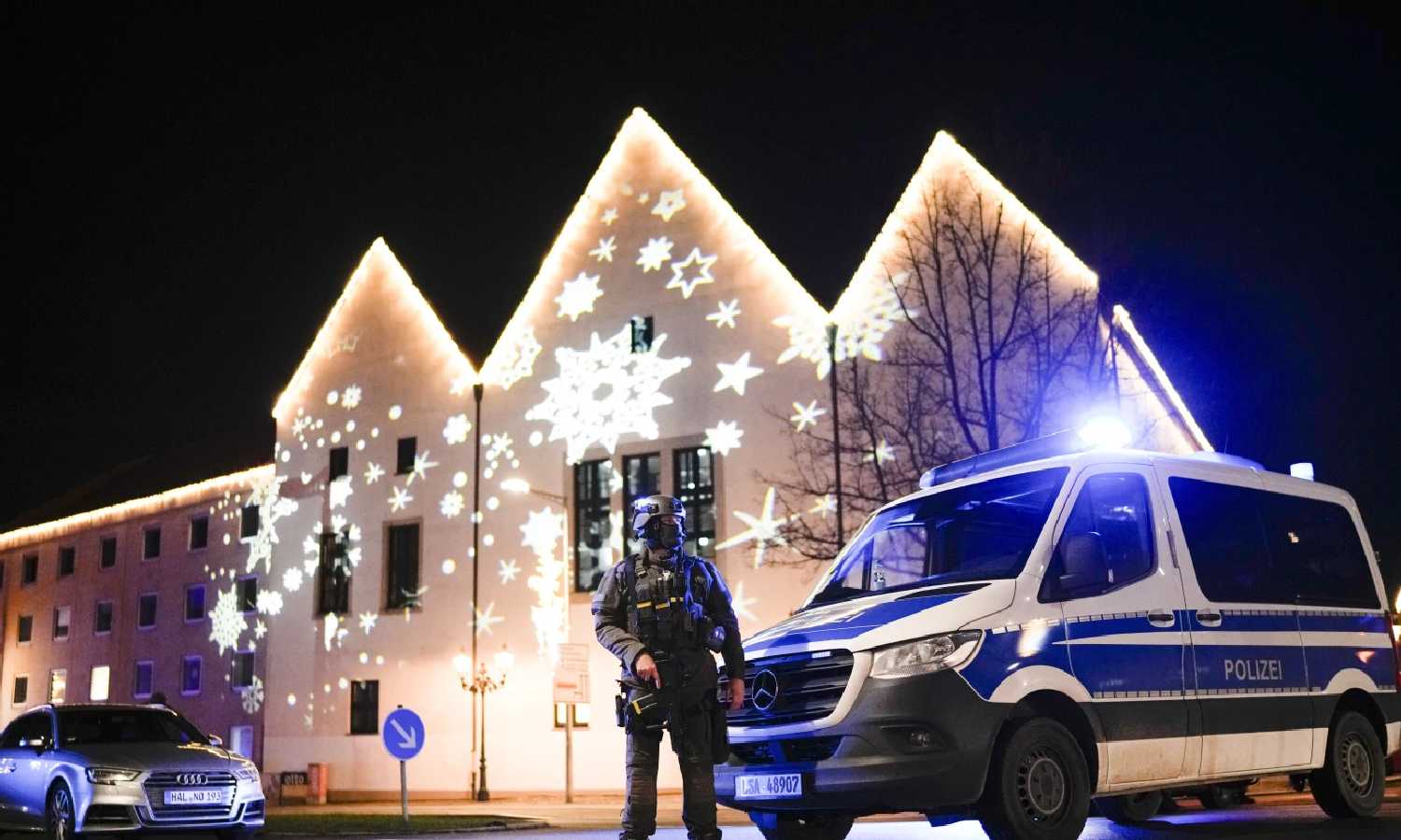 At least 2 dead and 60 hurt after car drives into German Christmas market in suspected attack