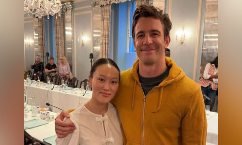 Bridgerton season 4 cast reunites for table read as filming continues