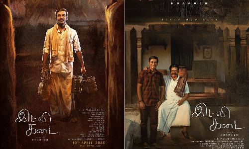 Dhanush plays Murugan in Idli Kadai