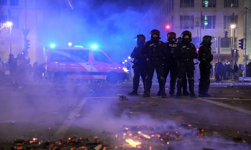 German government condemns New Years Eve violence after hundreds of arrests
