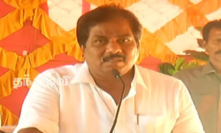 Min Moorthy denies making controversial aanda parambarai remarks