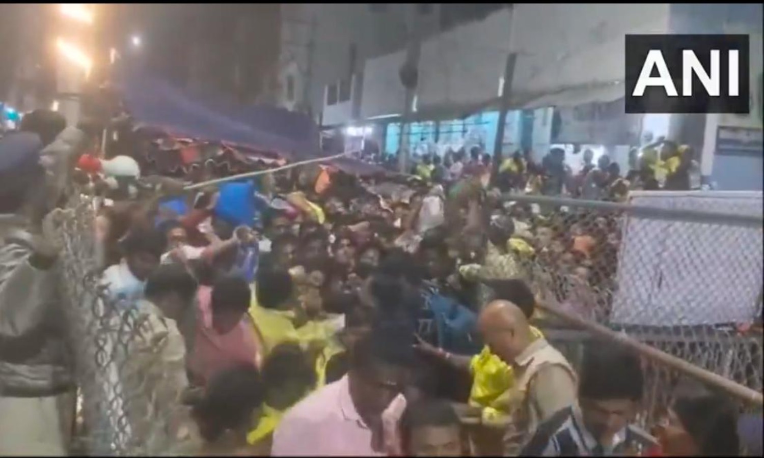 Tirupati: Six devotees waiting for Vaikunta Dwara Darshanam tickets die in stampede