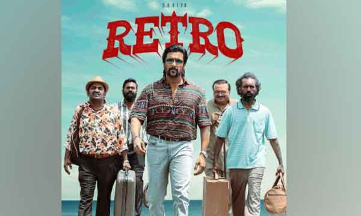 Suriya unveils new poster from Retro on Pongal Festival
