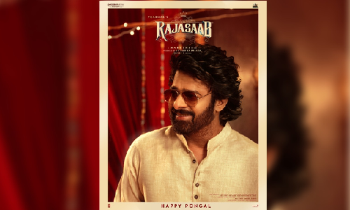 Prabhas radiates vintage vibes in new poster from ‘The Raja Saab’