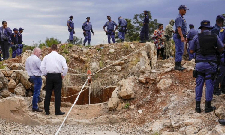 Interpol cracks down on illegal mining in West Africa as police make 200 arrests