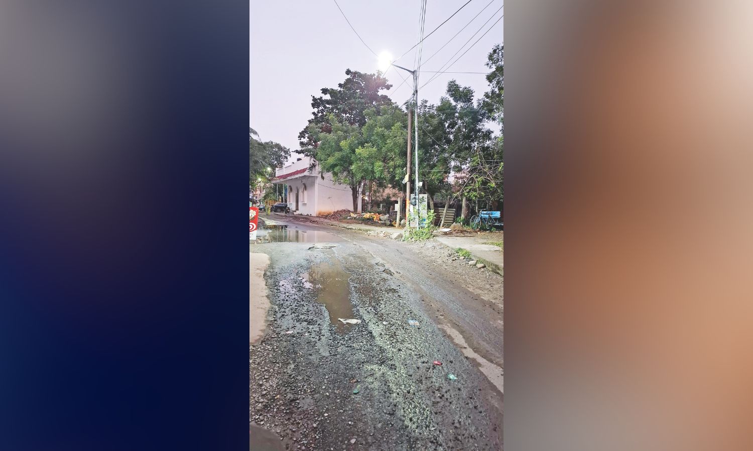 Chennai Citizen Connect: Rains expose poor condition of Ekkatuthangal street Chennai Citizen Connect: Rains expose poor condition of Ekkatuthangal street