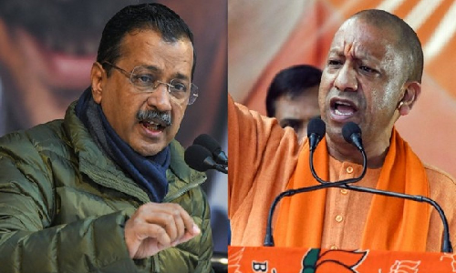 Should guide Amit Shah over Delhis law and order situation: Kejriwal hits back at CM Yogi