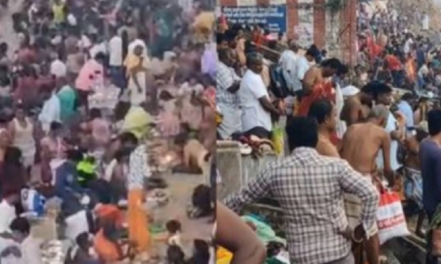 Devotees throng holy places in Rameswaram, Erode on Thai Amavasya